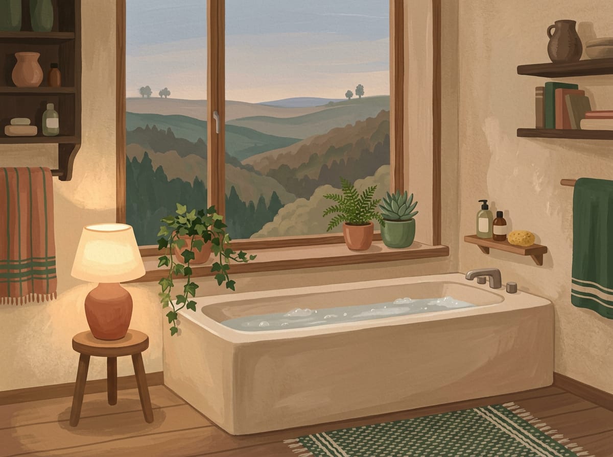 Apartmán – ilustrace, ne fotografie tohoto místa